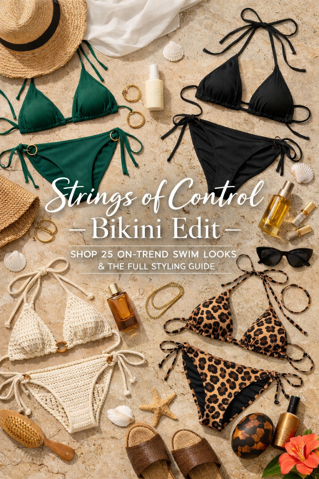 Strings of Control Bikini Edit: Shop 25 On Trend Swim Looks and the Full Styling Guide