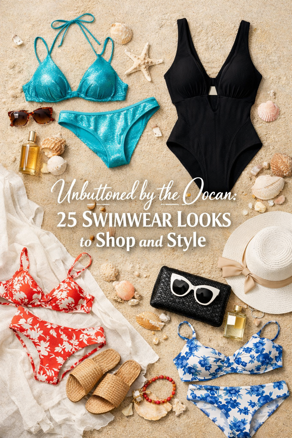 Unbuttoned by the Ocean: 25 Swimwear Looks to Shop and Style