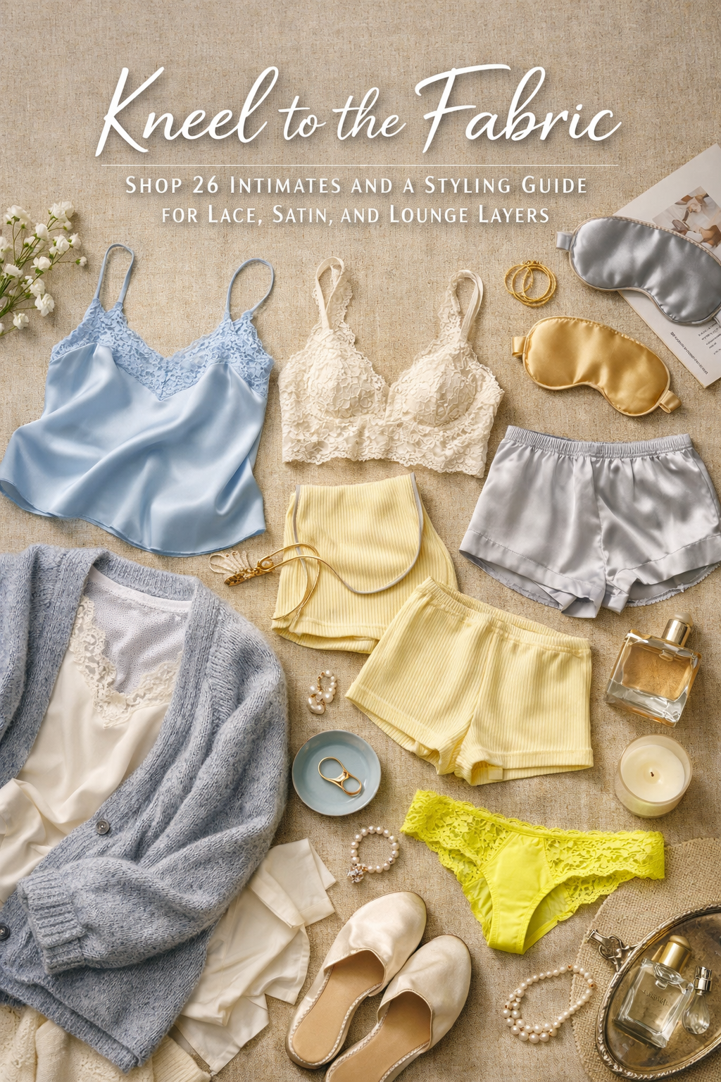 Kneel to the Fabric: Shop 26 Intimates and a Styling Guide for Lace, Satin, and Lounge Layers