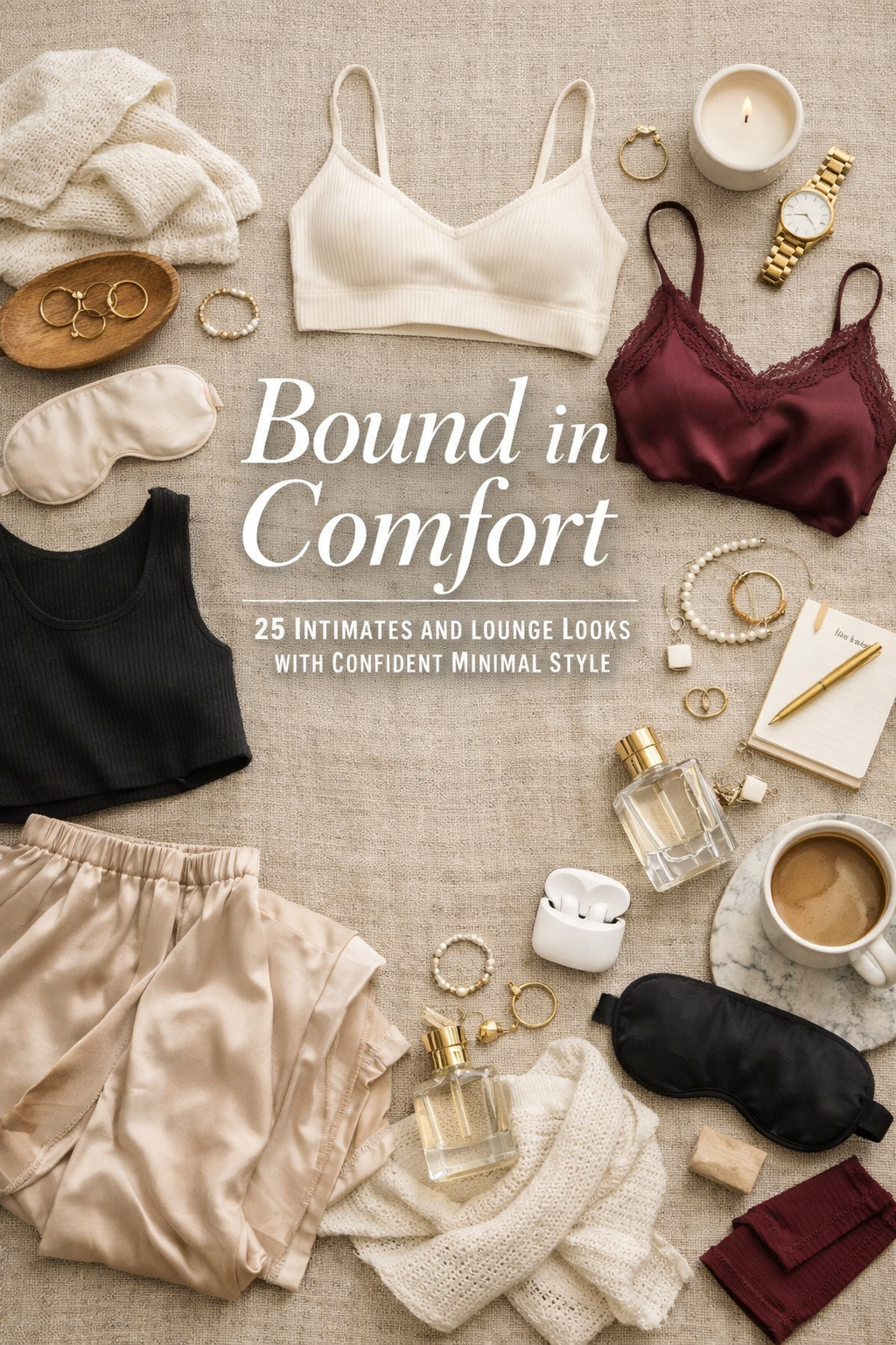 Bound in Comfort: 25 Intimates and Lounge Looks with Confident Minimal Style