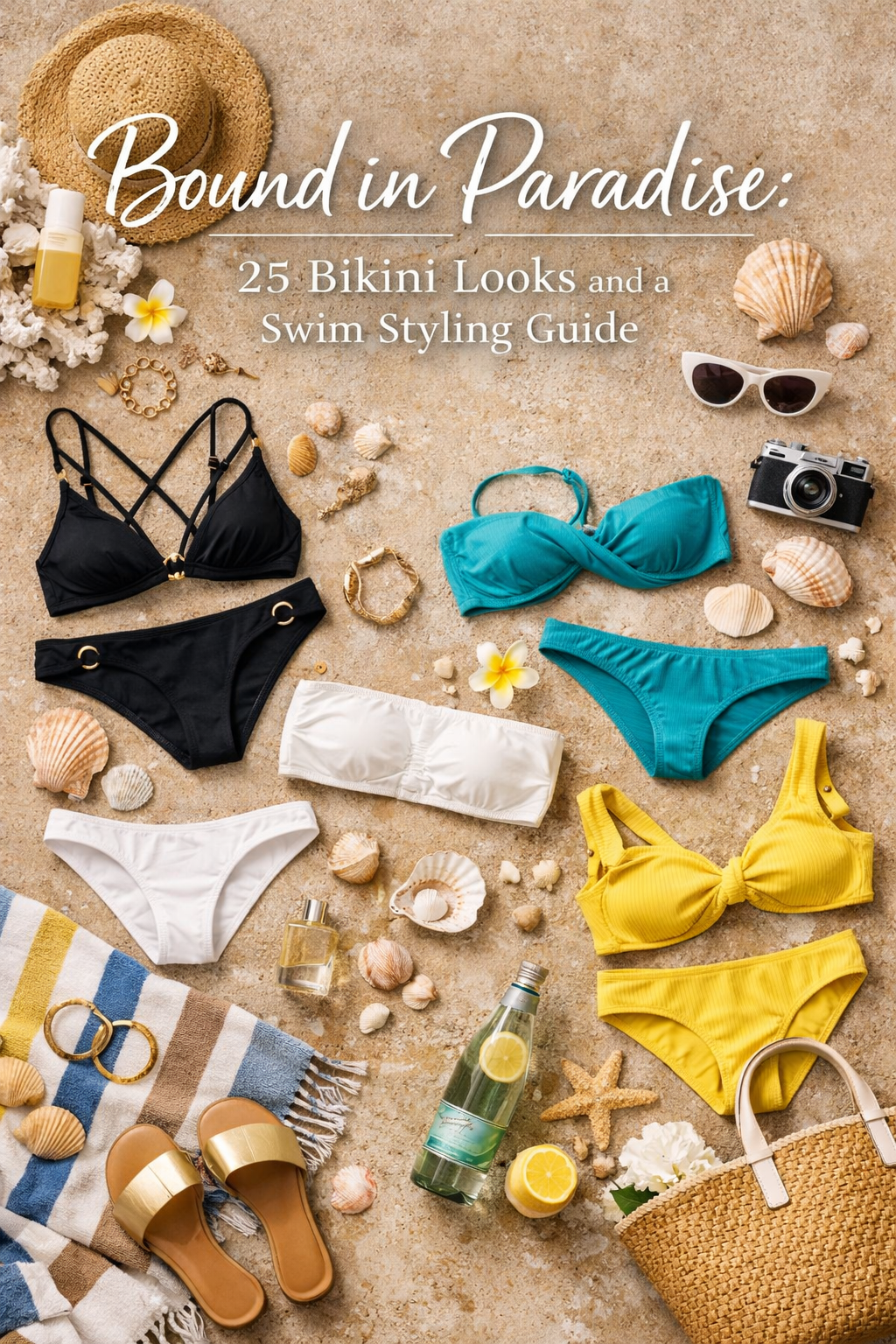 Bound in Paradise: 25 Bikini Looks and a Swim Styling Guide