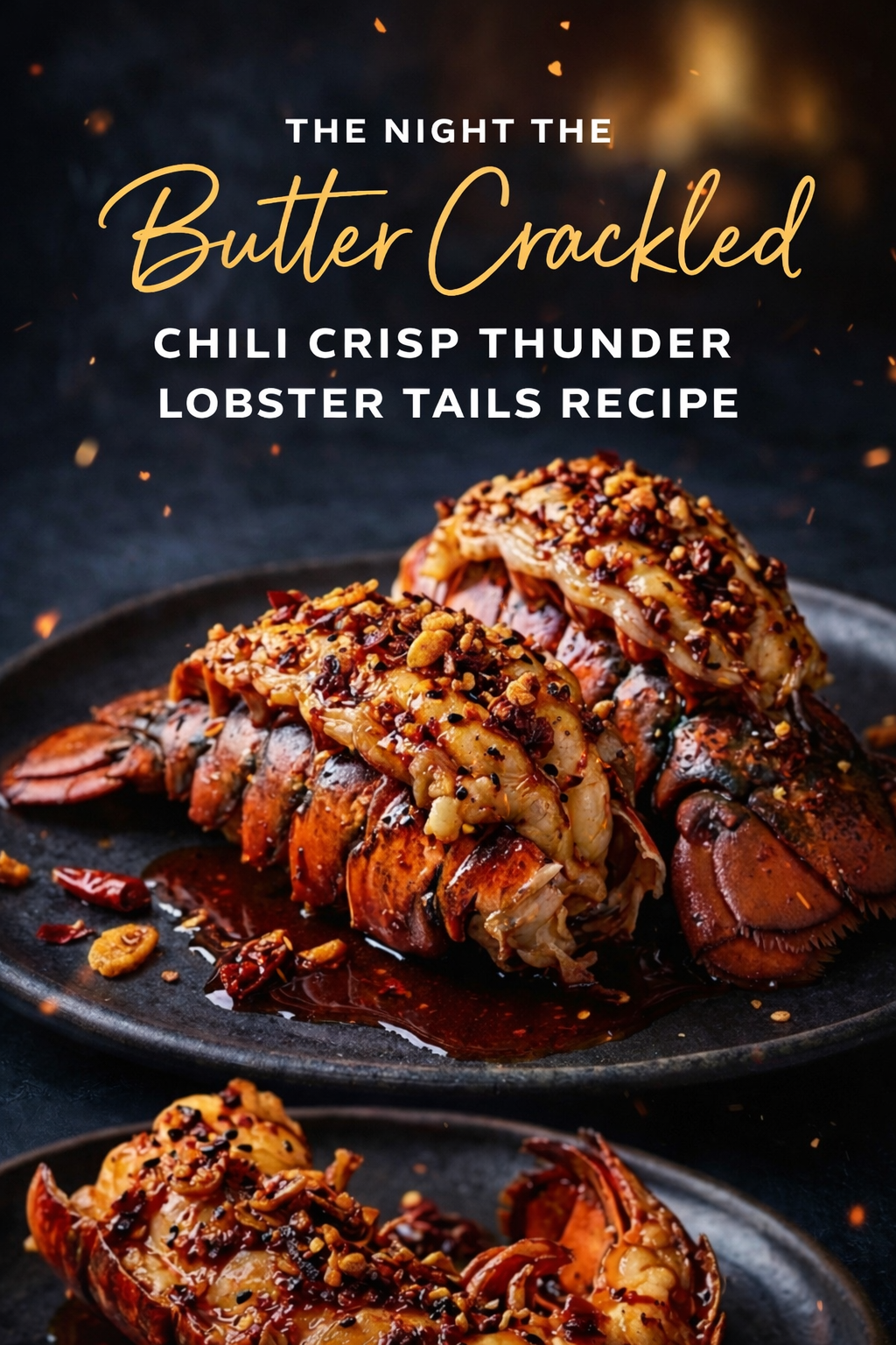 The Night the Butter Crackled Chili Crisp Thunder Lobster Tails Recipe