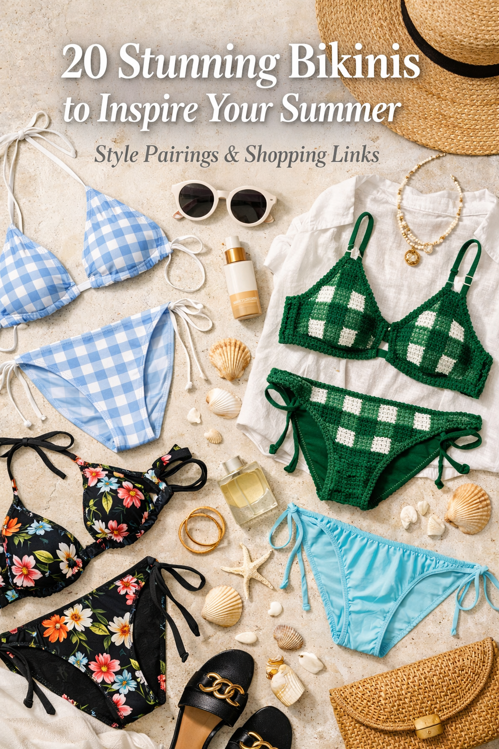 20 Stunning Bikinis to Inspire Your Summer With Style Pairings and Shopping Links