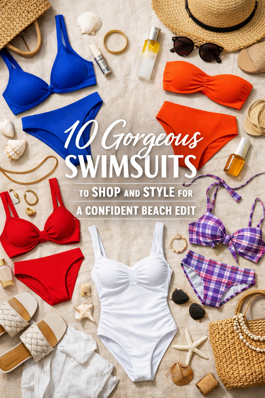 10 Gorgeous Swimsuits to Shop and Style for a Confident Beach Edit