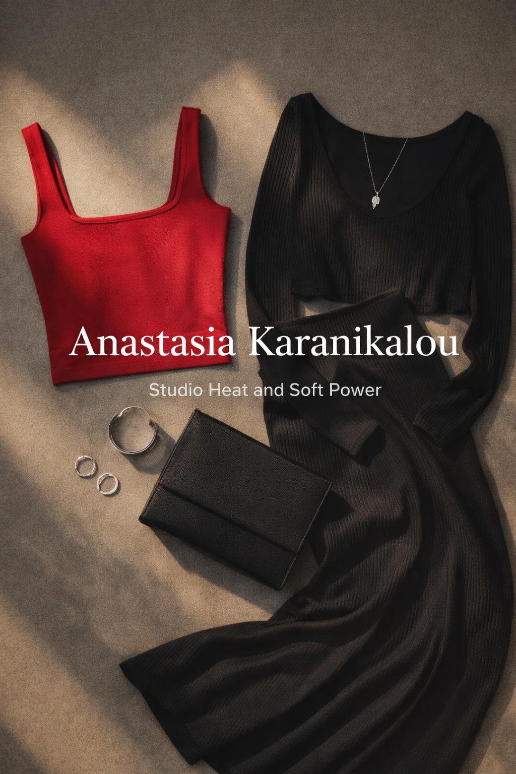 Anastasia Karanikolaou in Studio Heat and Soft Power