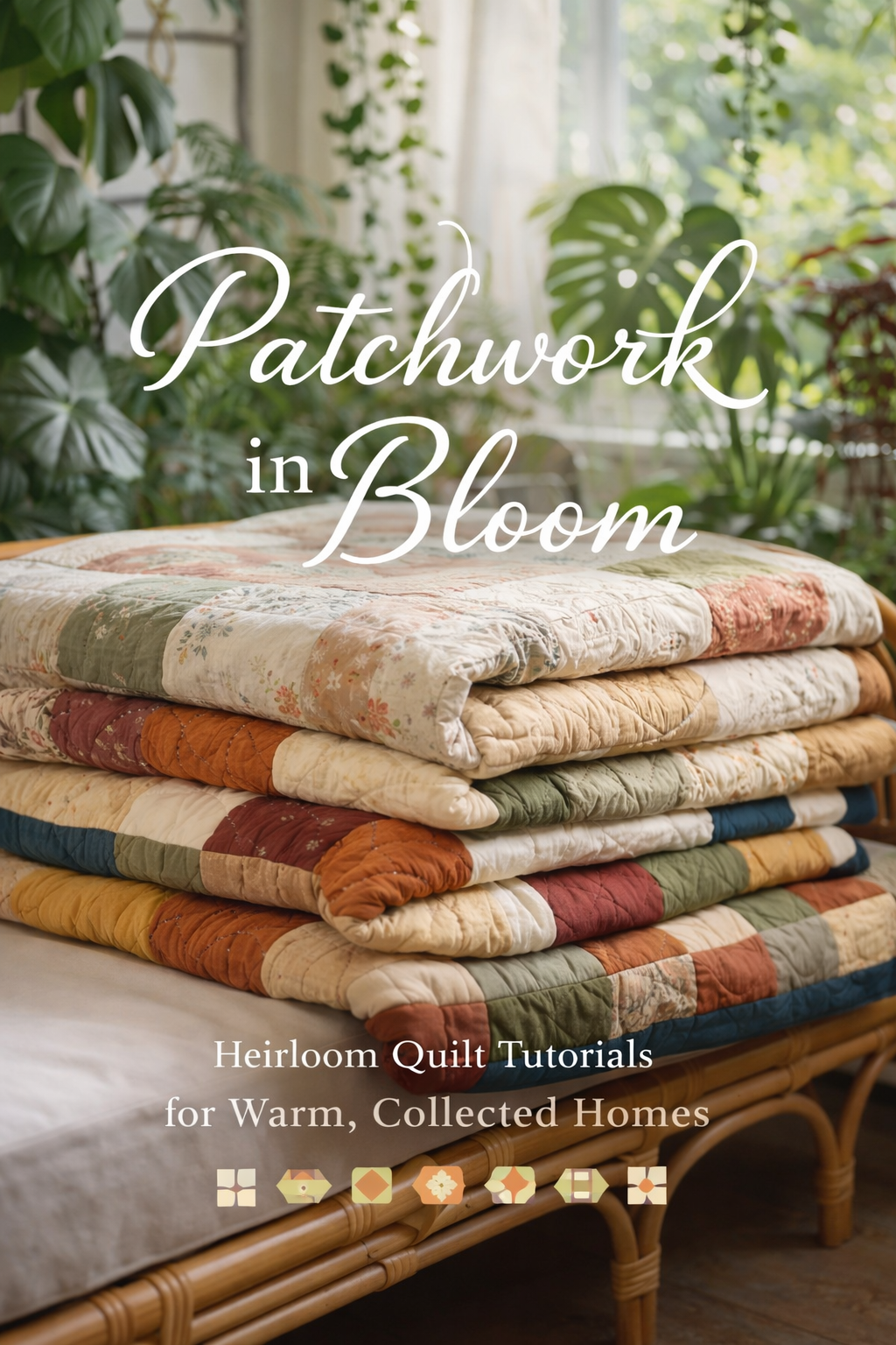 Patchwork in Bloom: Heirloom Quilt Tutorials for Warm, Collected Homes