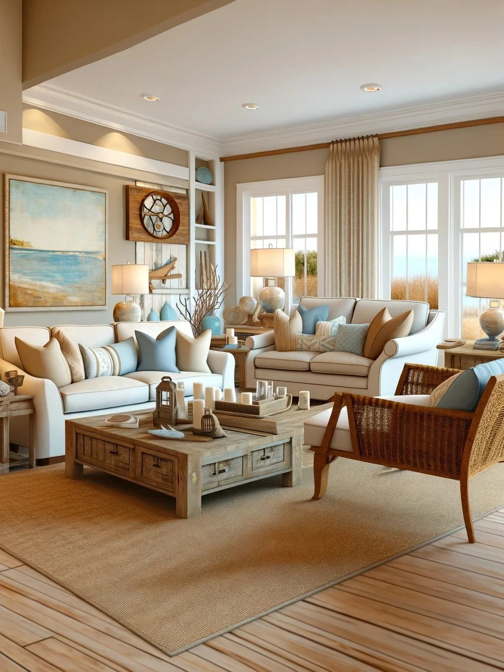 Coastal Living Room Ideas: 13 Breathtaking Designs for Your Beach House ...