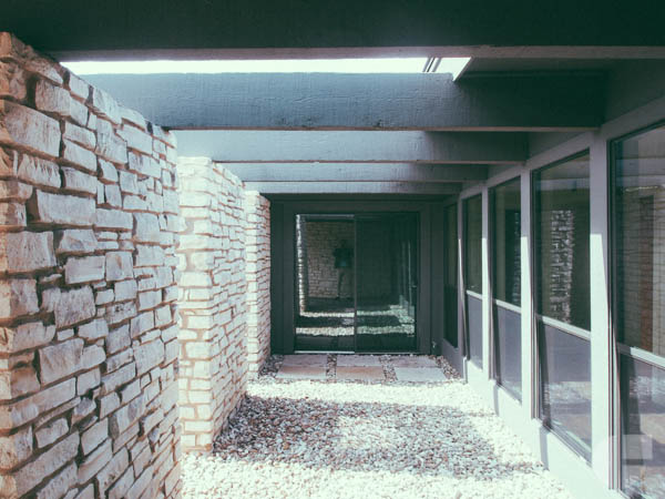 Front courtyard.