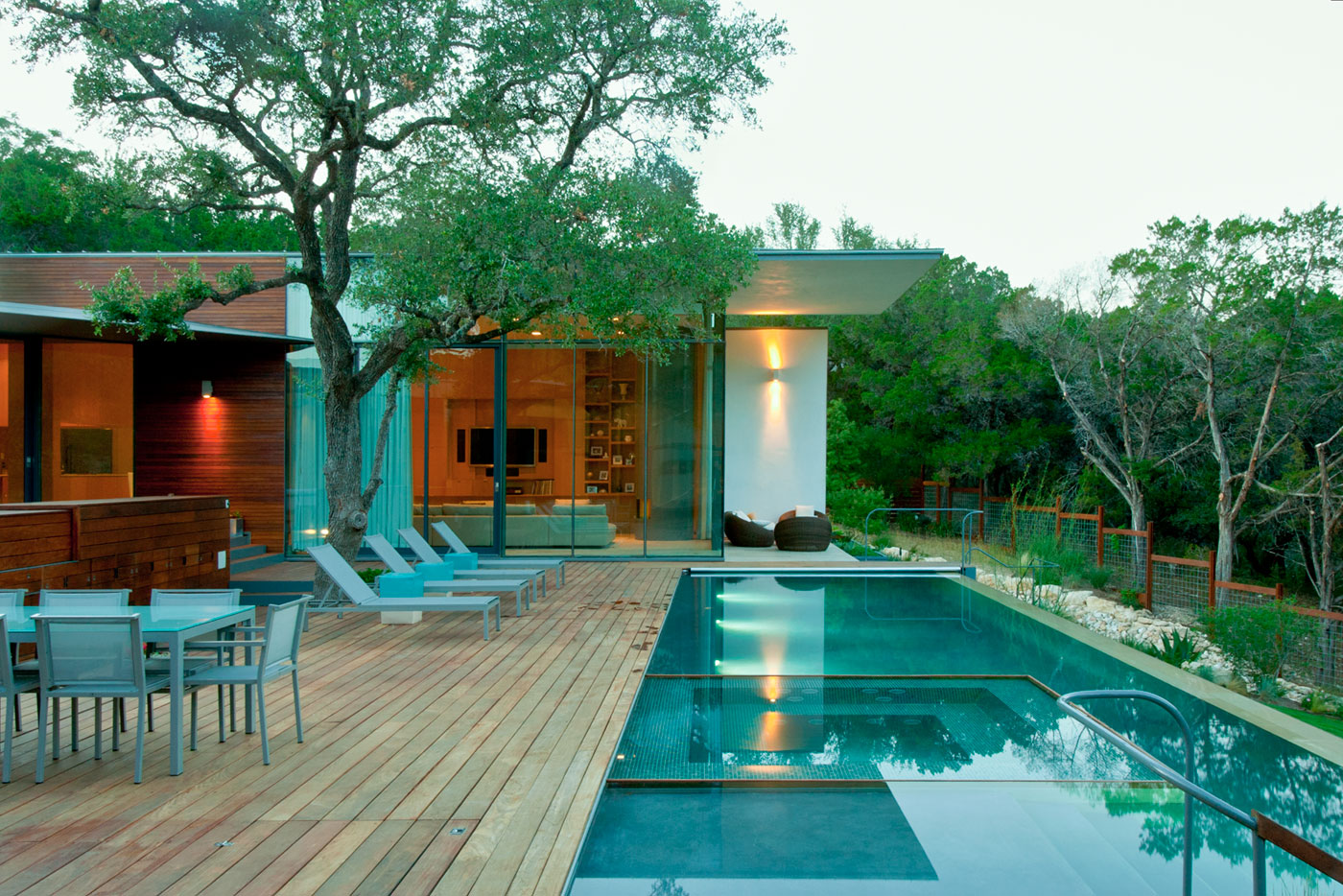 Cascading Creek House by Bercy Chen Studio