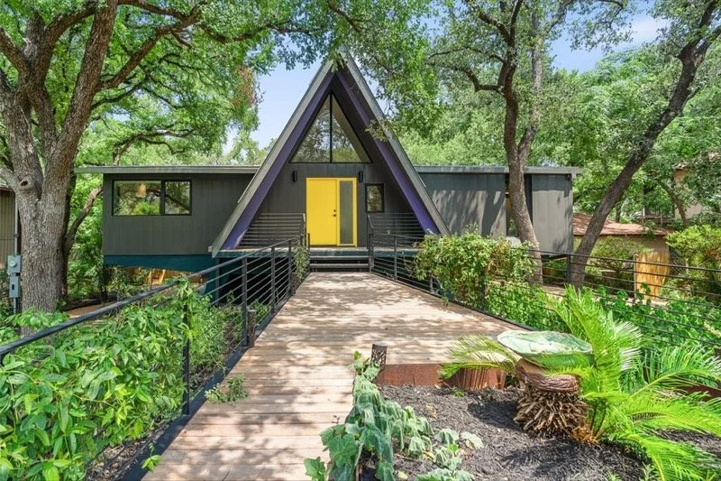 419 Brady

If you know me, you know I&rsquo;m a huge fan of all the work A.D. Stenger did back in the day. Of all his nearly 100 homes these A frame inspired ones always have a special spot in my heart. This one built in 1965 would have been some of 