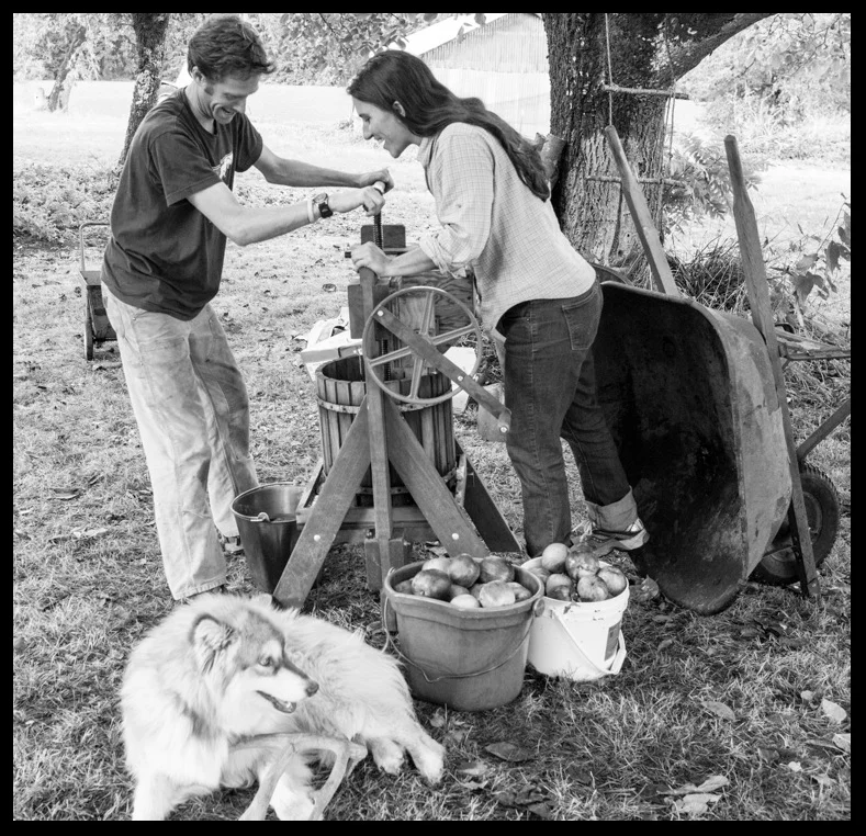 Cider Pressing. Oregon Homestead, 2012.