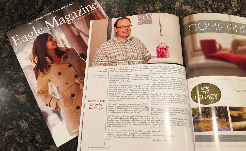 John Padlo - Eagle Magazine - 2015 By Brad Carlson, Photography by Jim Peterson