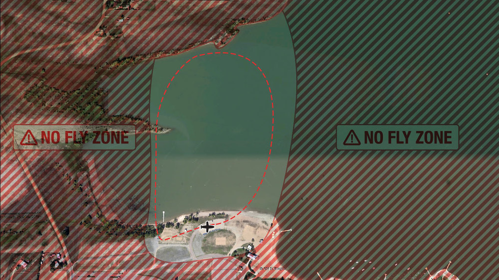 AVC aerial course map