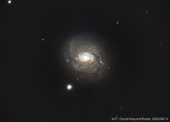 M77 (also known as NGC 1068)