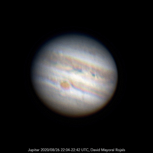 Jupiter time-lapse