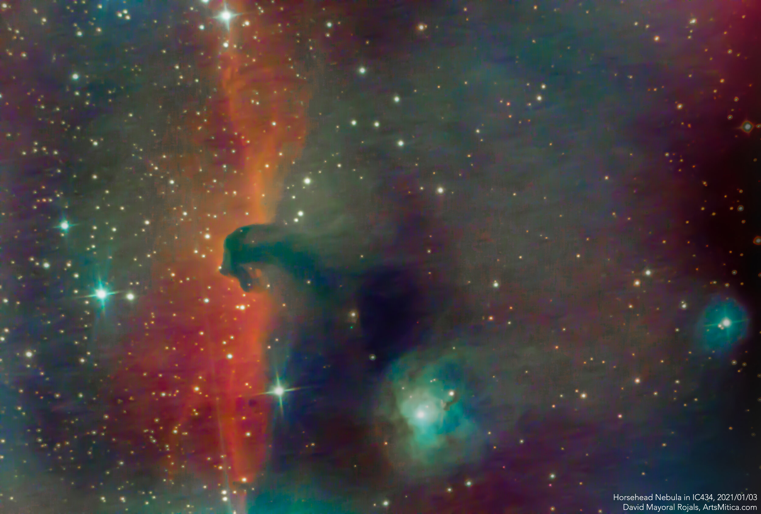 Horsehead Nebula (Barnard 33) in Orion