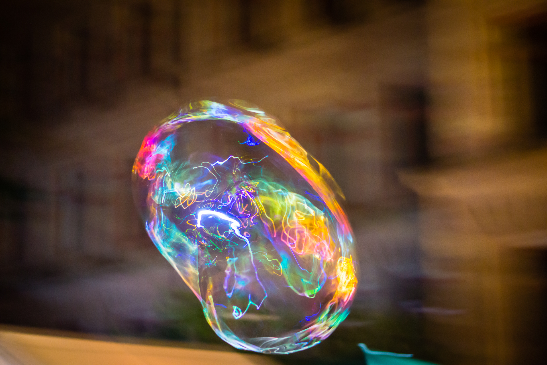 dancing bubble