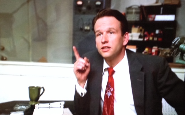 Dallas Roberts as Sam Phillips in Walk the Line