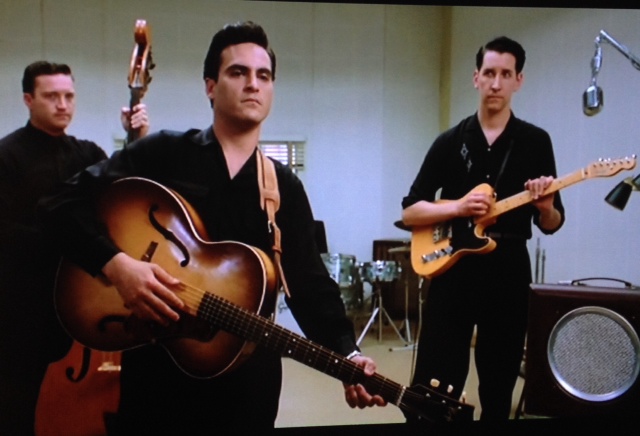 Joaquin Phoenix in Walk the Line, copyright Twentieth Century Fox, 2005.