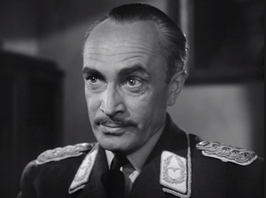 Conrad Veidt as Major Strausser in Casablanca