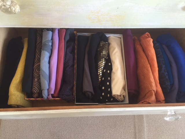 My tops, after KonMari