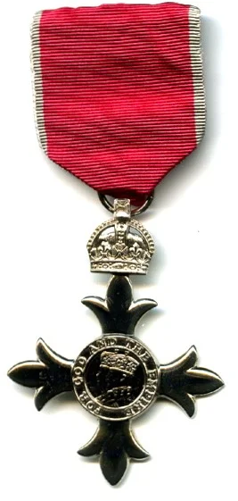  Member of the British Empire (MBE)