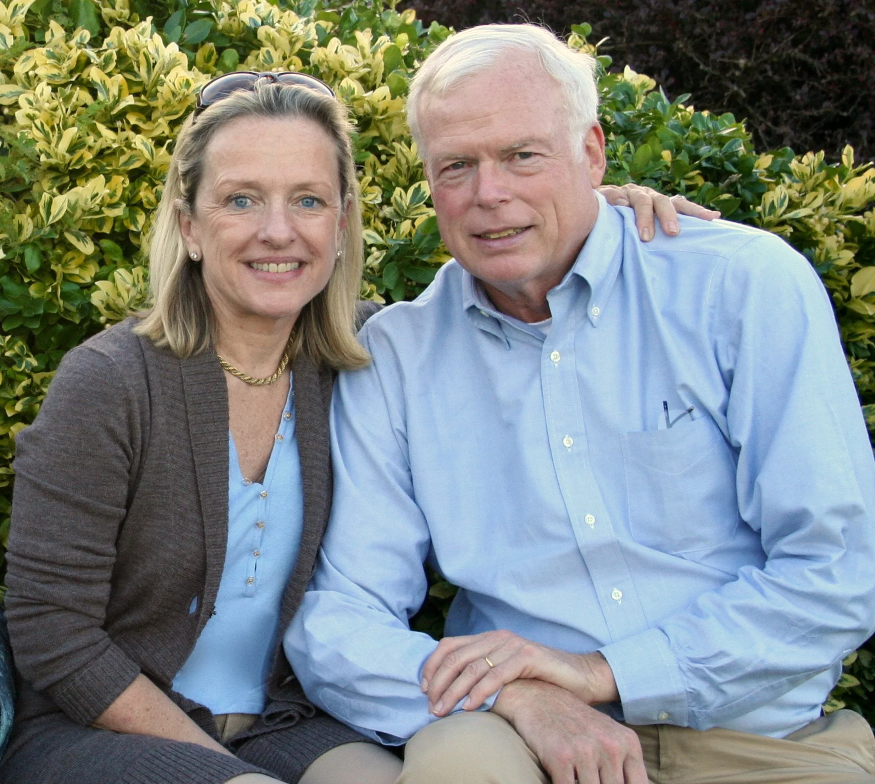 Suzanne with her husband Peter