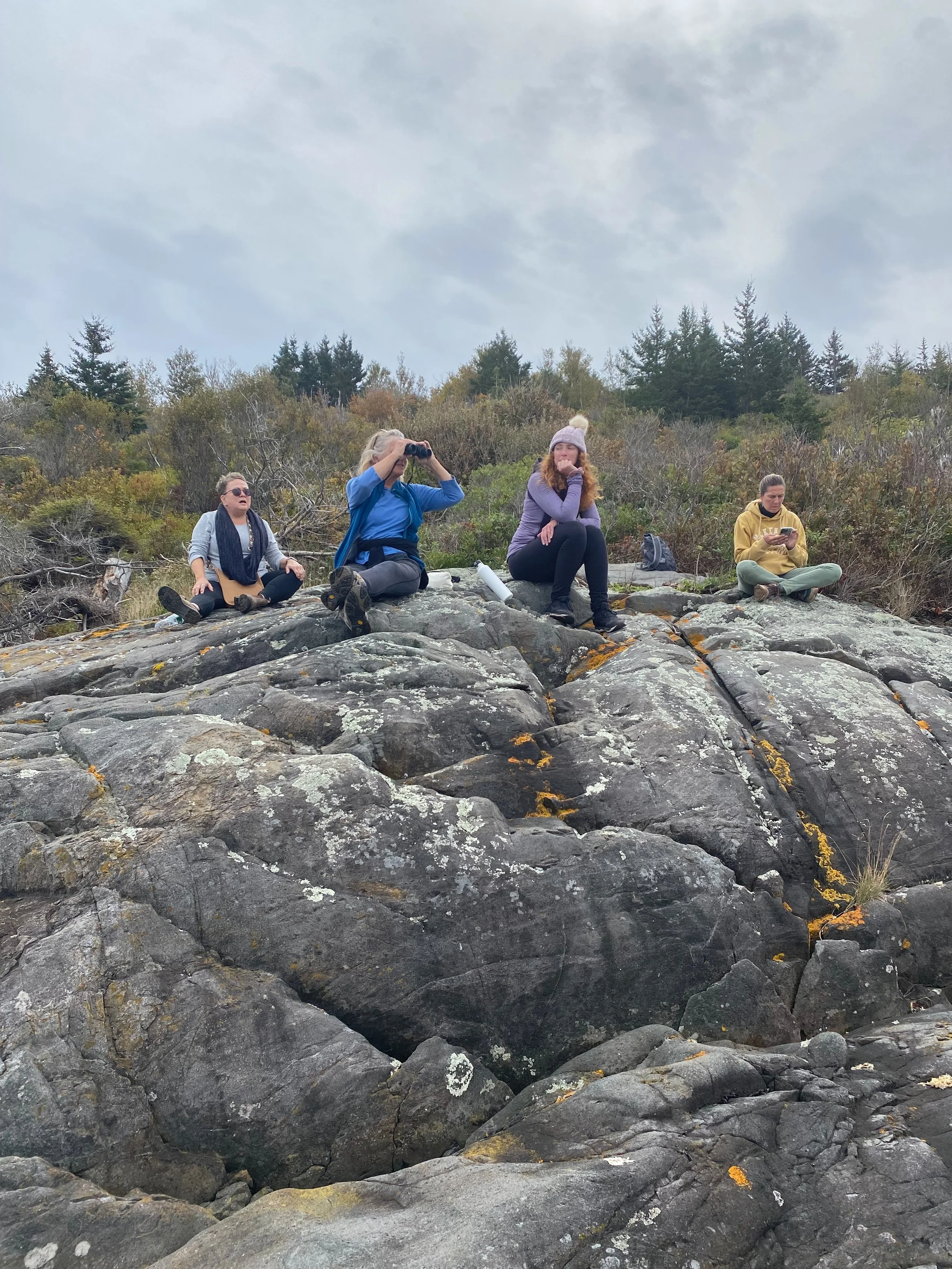 Since 2021, I have facilitated intimate writing and meditation retreats for women on Monhegan.
This September we will write under the influence of Terry Tempest Williams' poetic memoir, When Women Were Birds, and contemplate the ways we find our voic