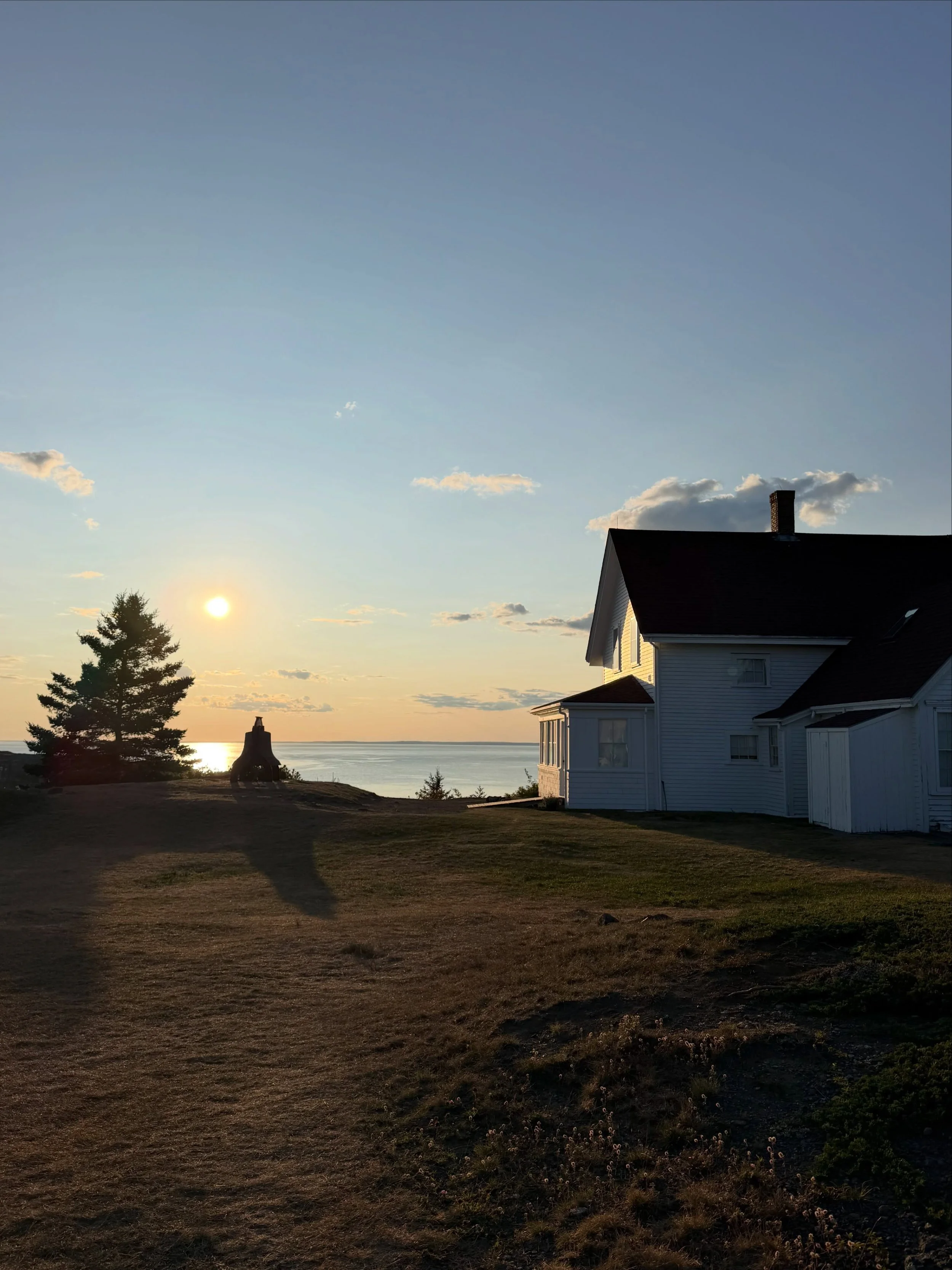 John and I are in the last throes of a month on Monhegan, and I&rsquo;m finding it hard to believe it&rsquo;s almost over.

How is it already August?

Four weeks is the longest stretch we&rsquo;ve ever spent together here, and frankly, I think we&rsq