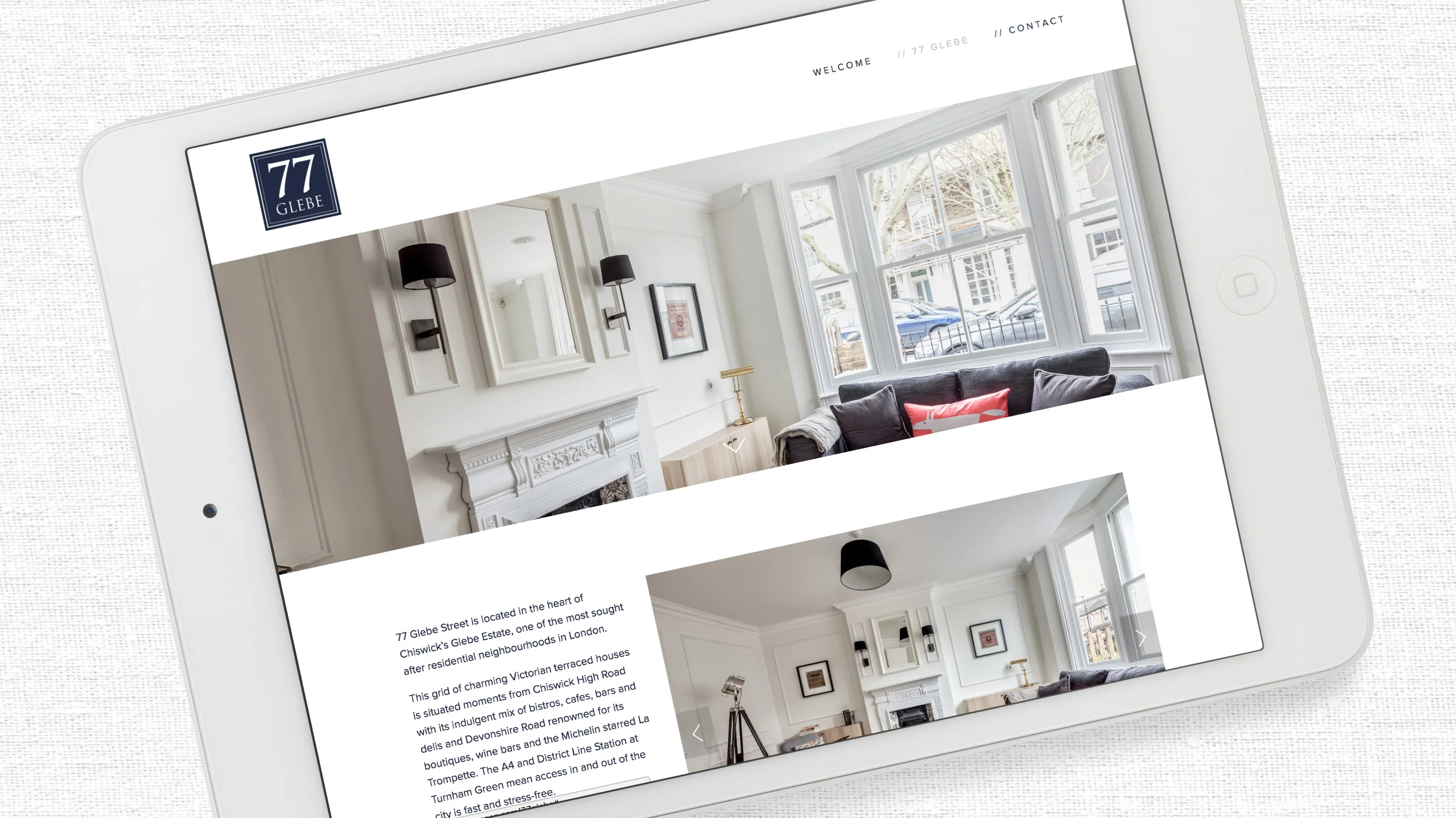 77 Glebe Website