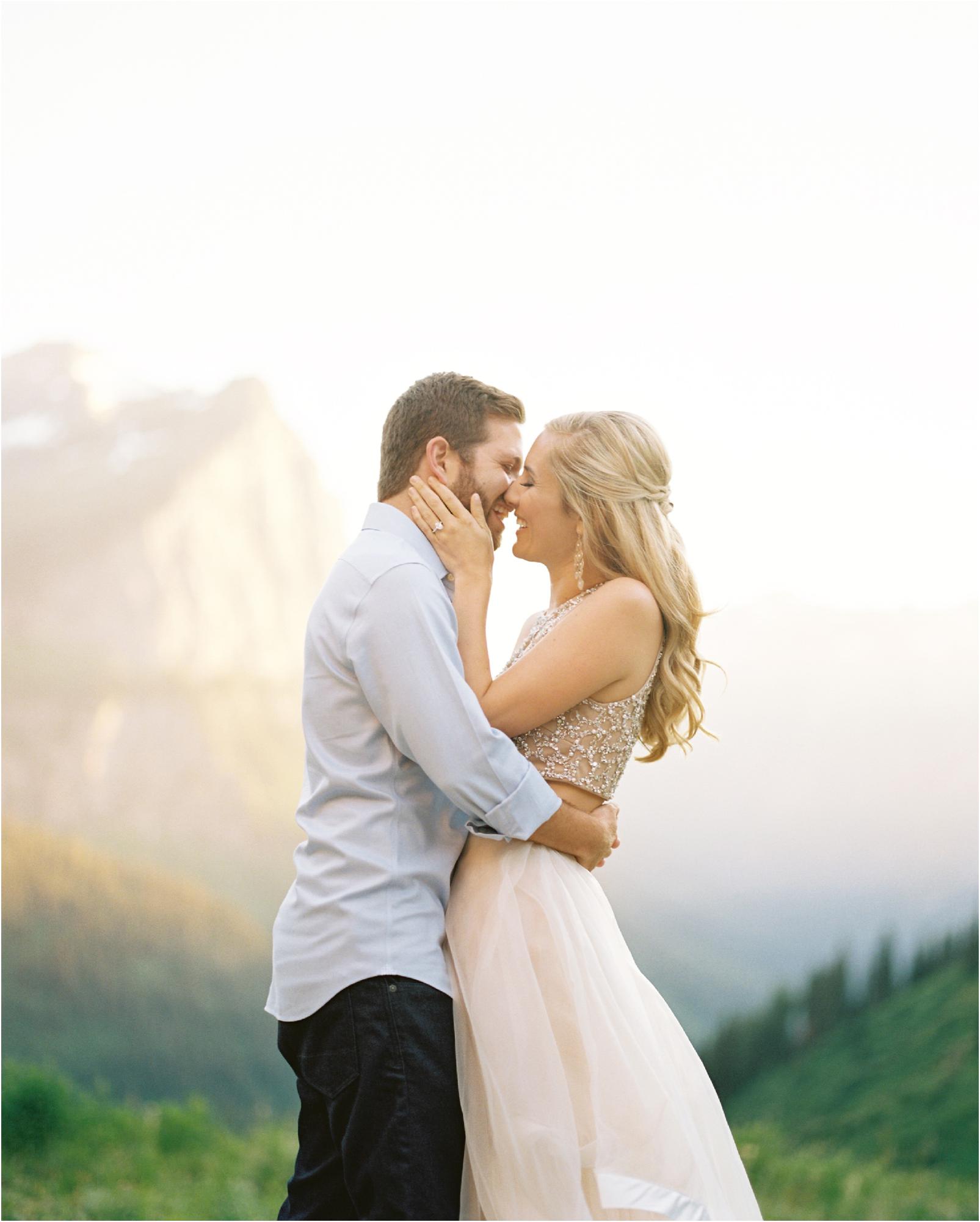 Engagement in Glacier National Park, Jeremiah & Rachel Montana Wedding Photographers 