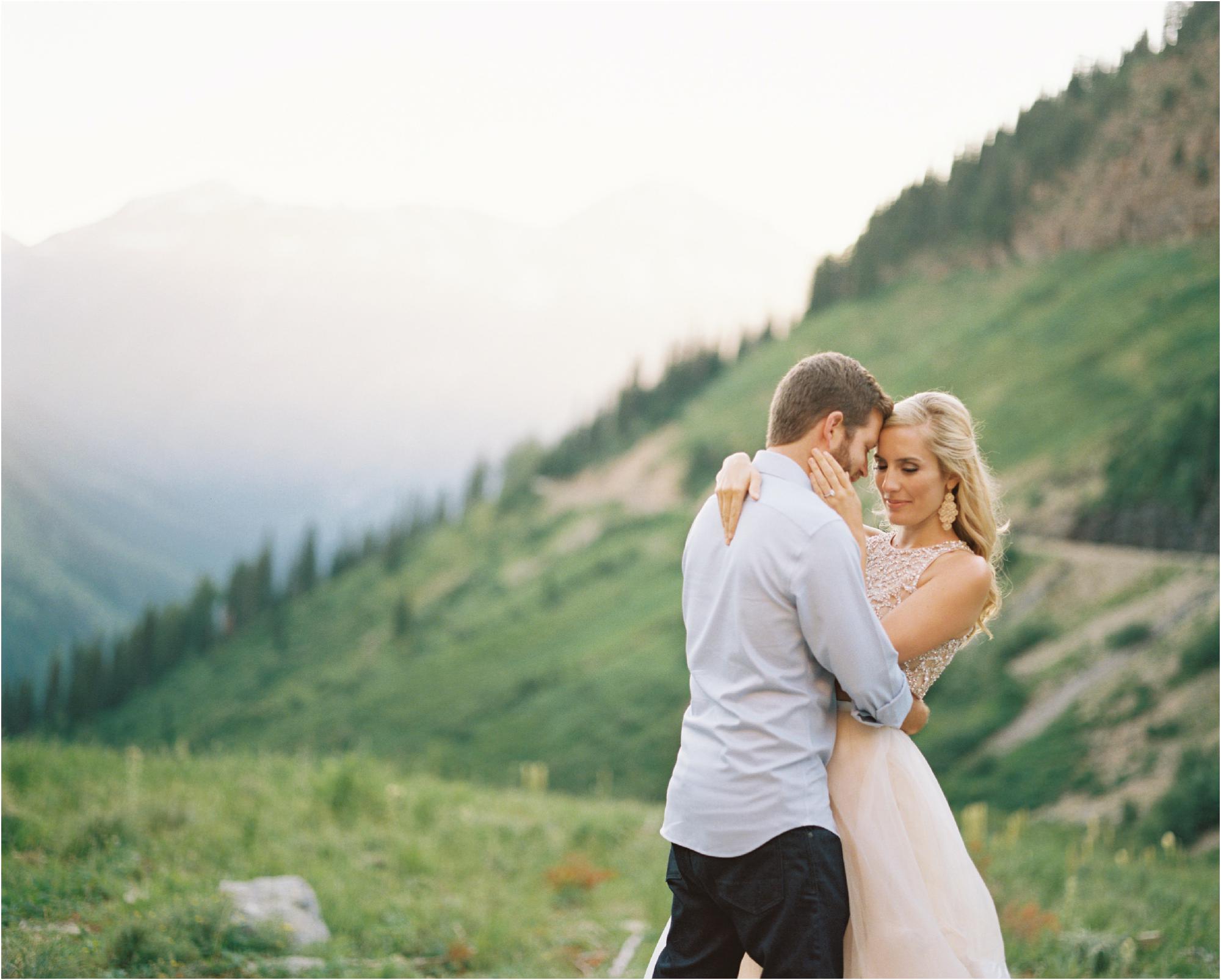 Engagement in Glacier National Park, Jeremiah & Rachel Montana Wedding Photographers 