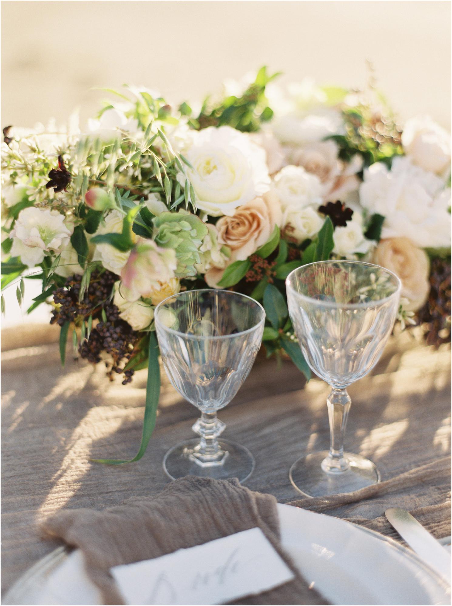 Seaside Bridal Session in Sonoma, California.   Dress: Claire Petibone https://clairepettibone.com/  Design & Florals: Thistle & Honey