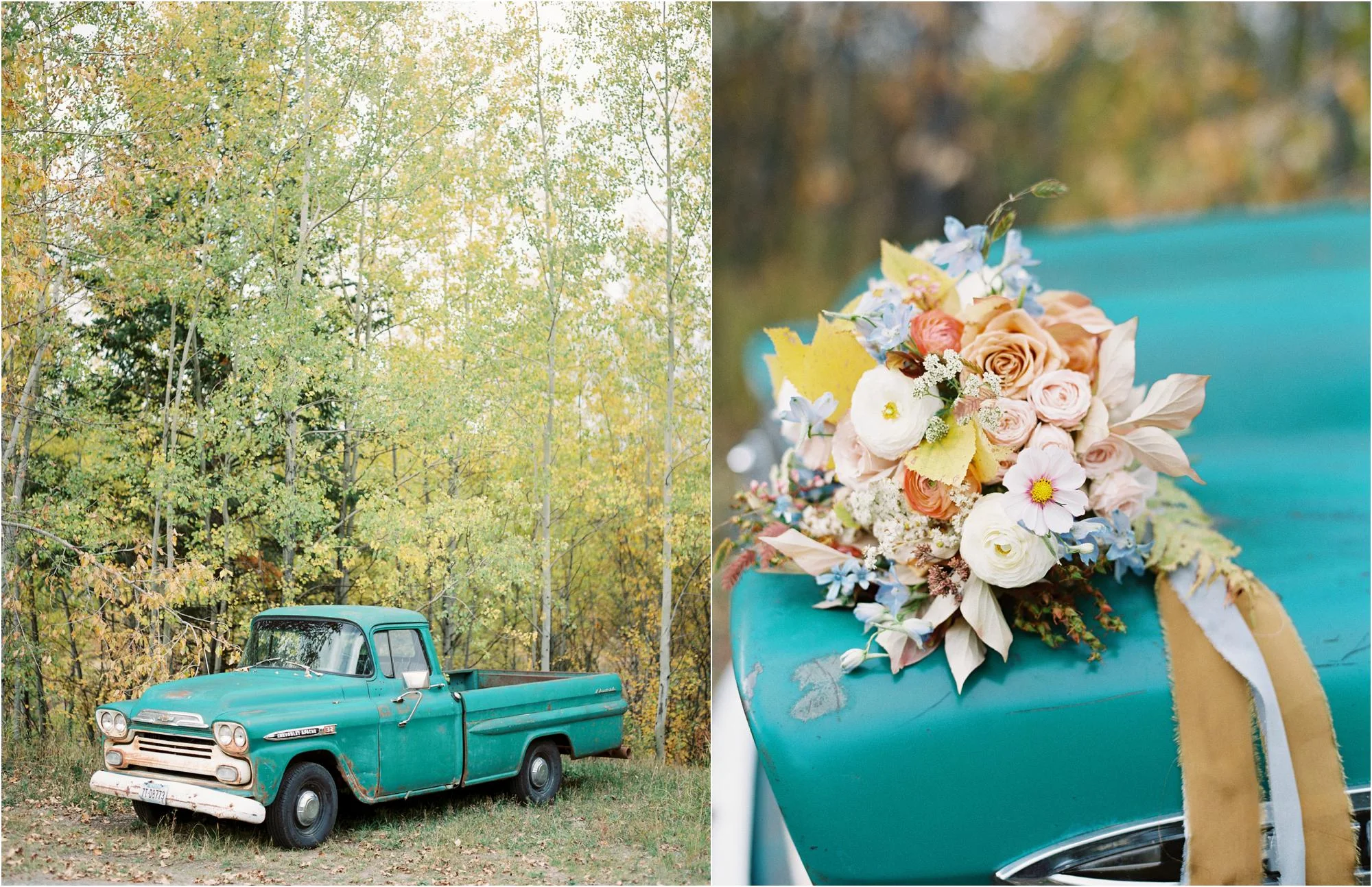 Engagement at Green Valley Ranch, Montana Wedding. Florals by Greenwood Events http://www.greenwood.events/