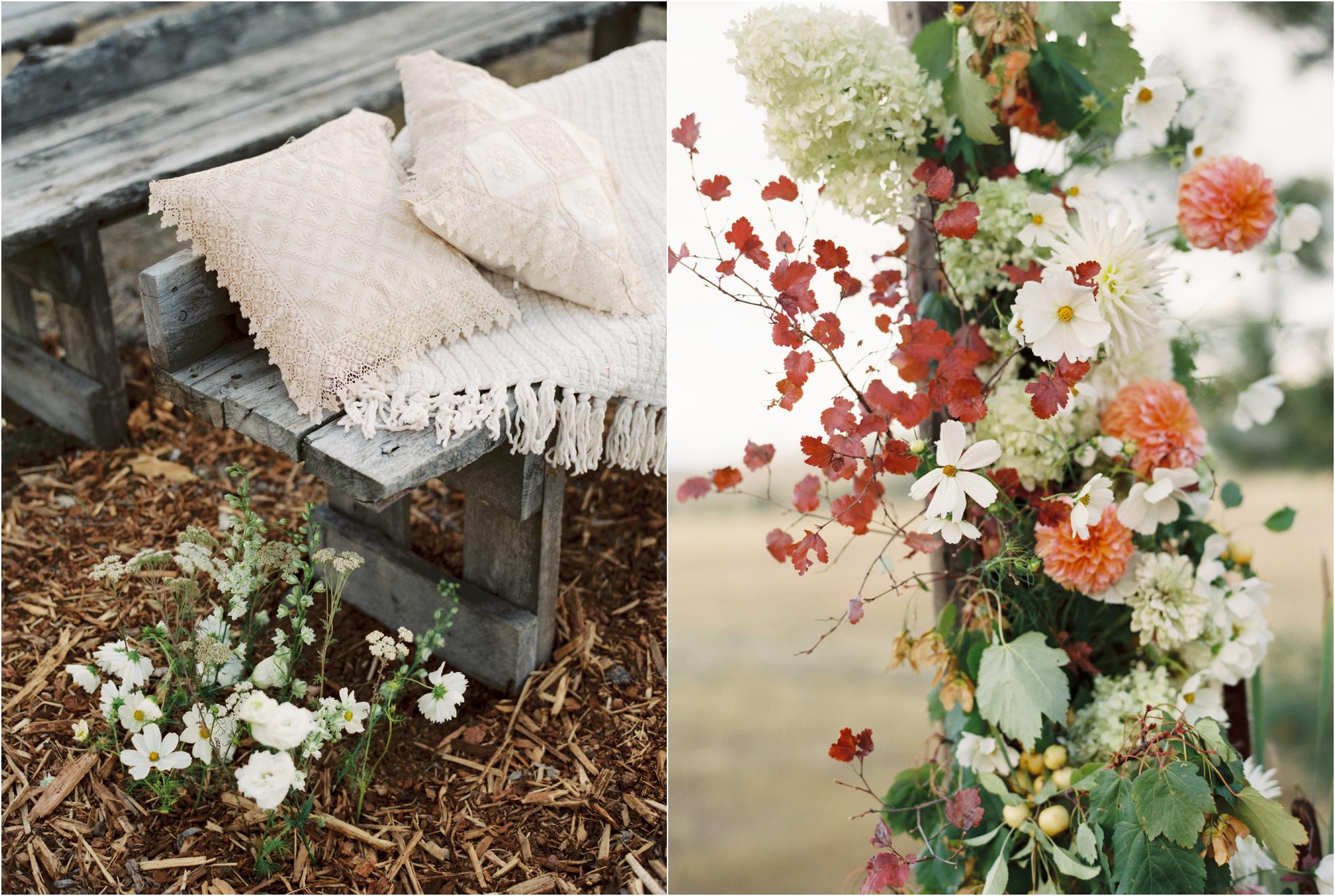 Montana Wedding at the Resort at Paws Up  Design and Florals by Greenwood Events http://www.greenwood.events/   ©Jeremiah & Rachel Photography