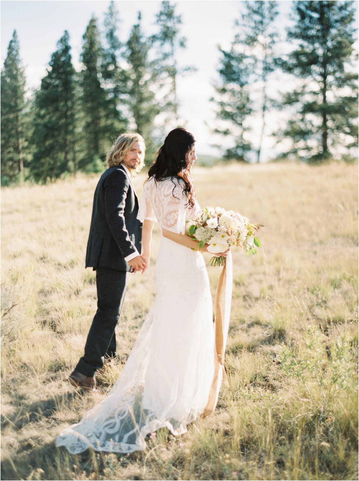 Montana Wedding at the Resort at Paws Up  Design and Florals by Greenwood Events http://www.greenwood.events/   ©Jeremiah & Rachel Photography