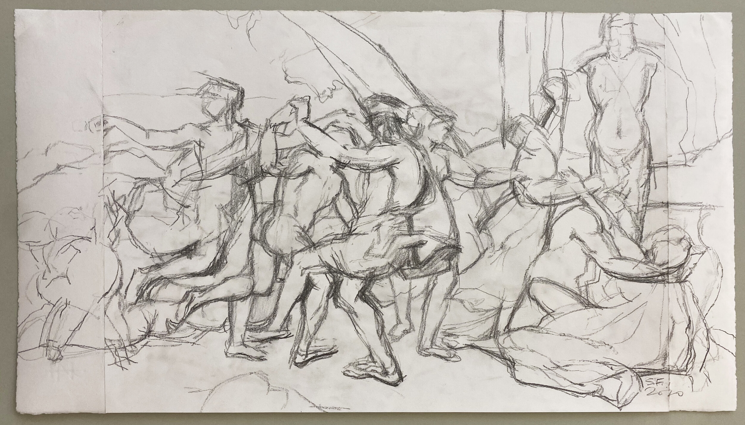 Bacchanal (after Poussin)