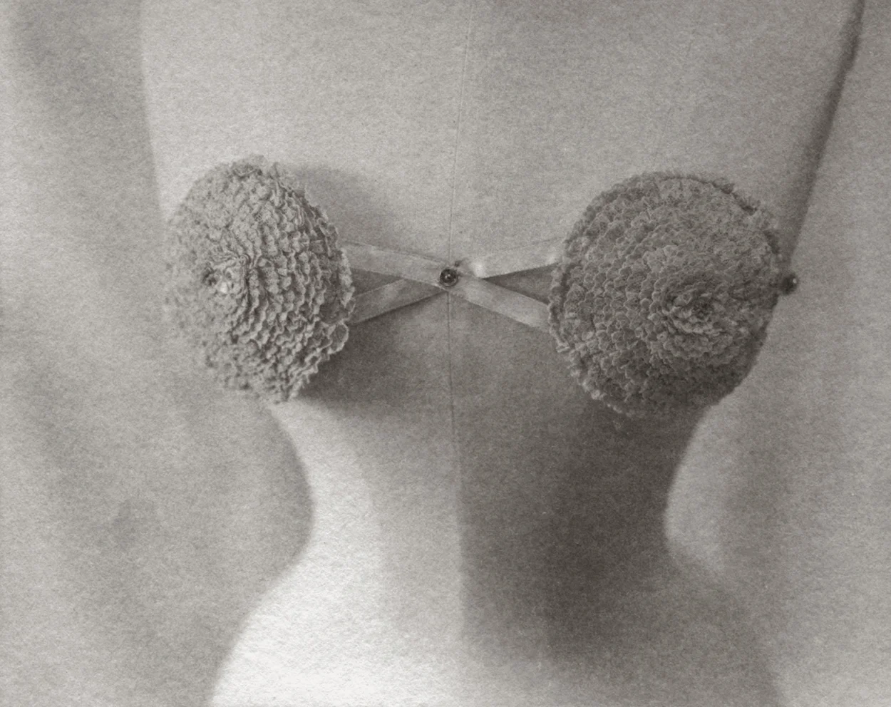 Bust Enhancer, 2002-2004 platinum/palladium print, 4 3/4 x 3 3/4"