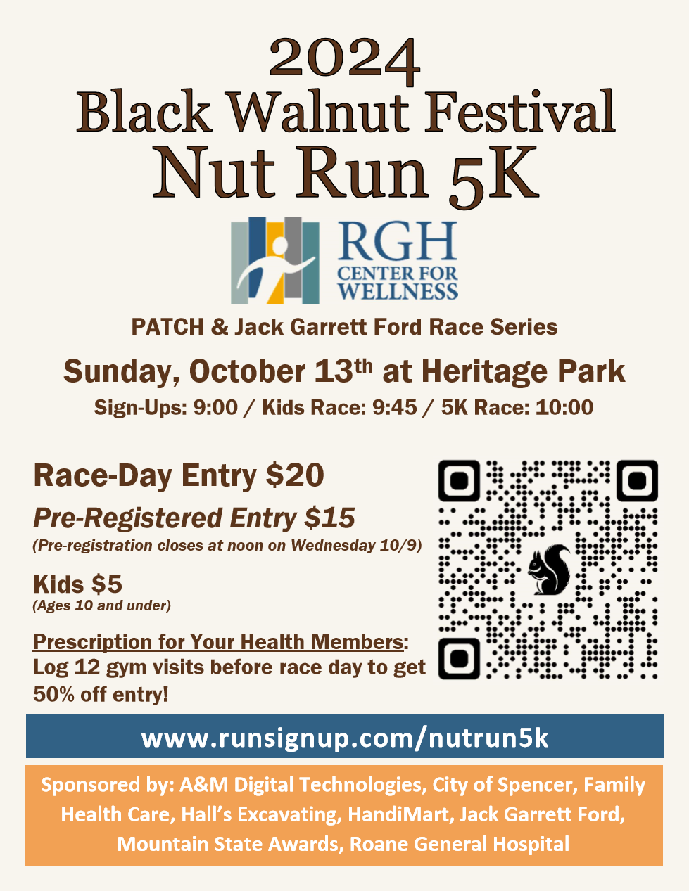 Nut Run — West Virginia Black Walnut Festival