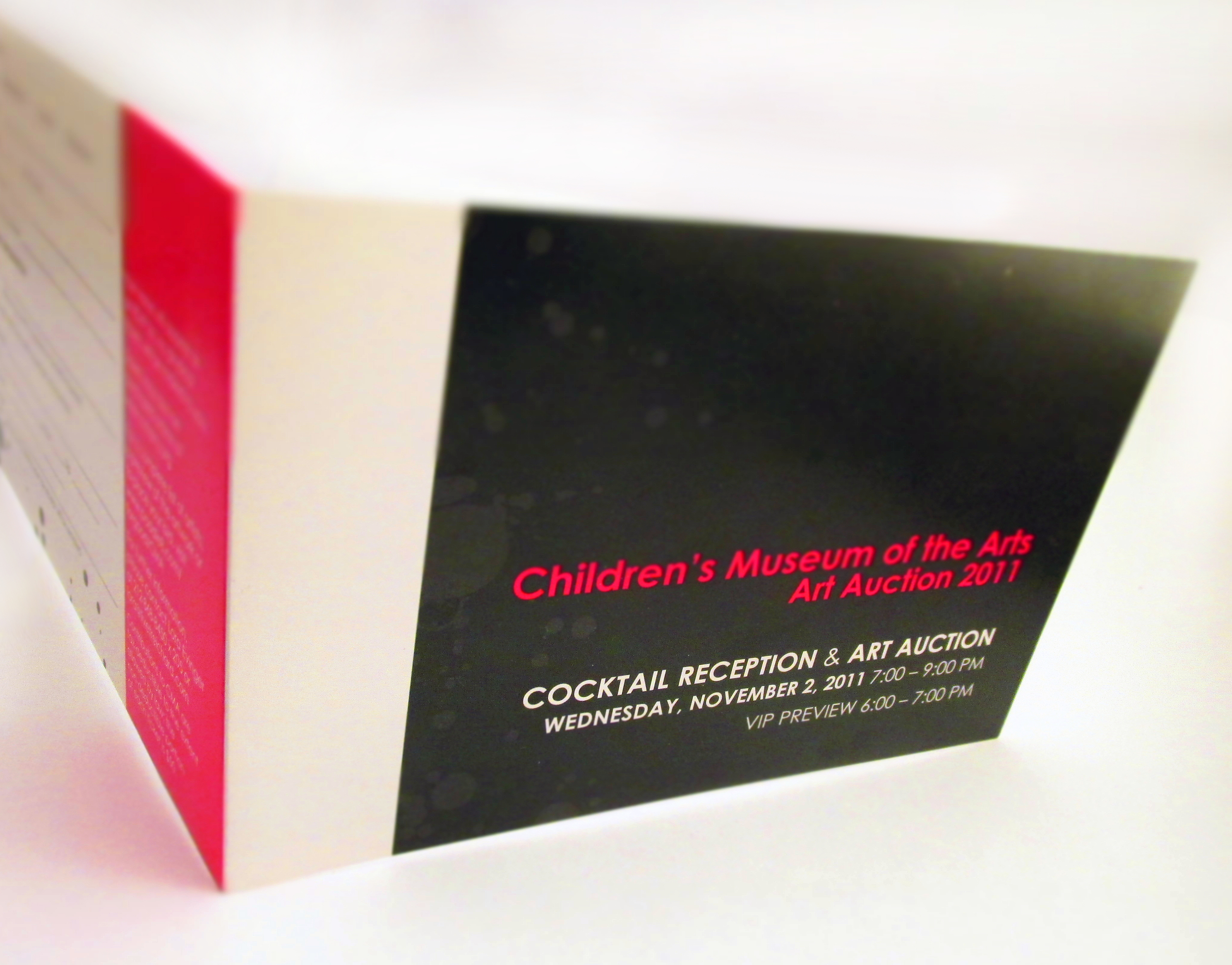 Children's Museum of the Arts Invitation