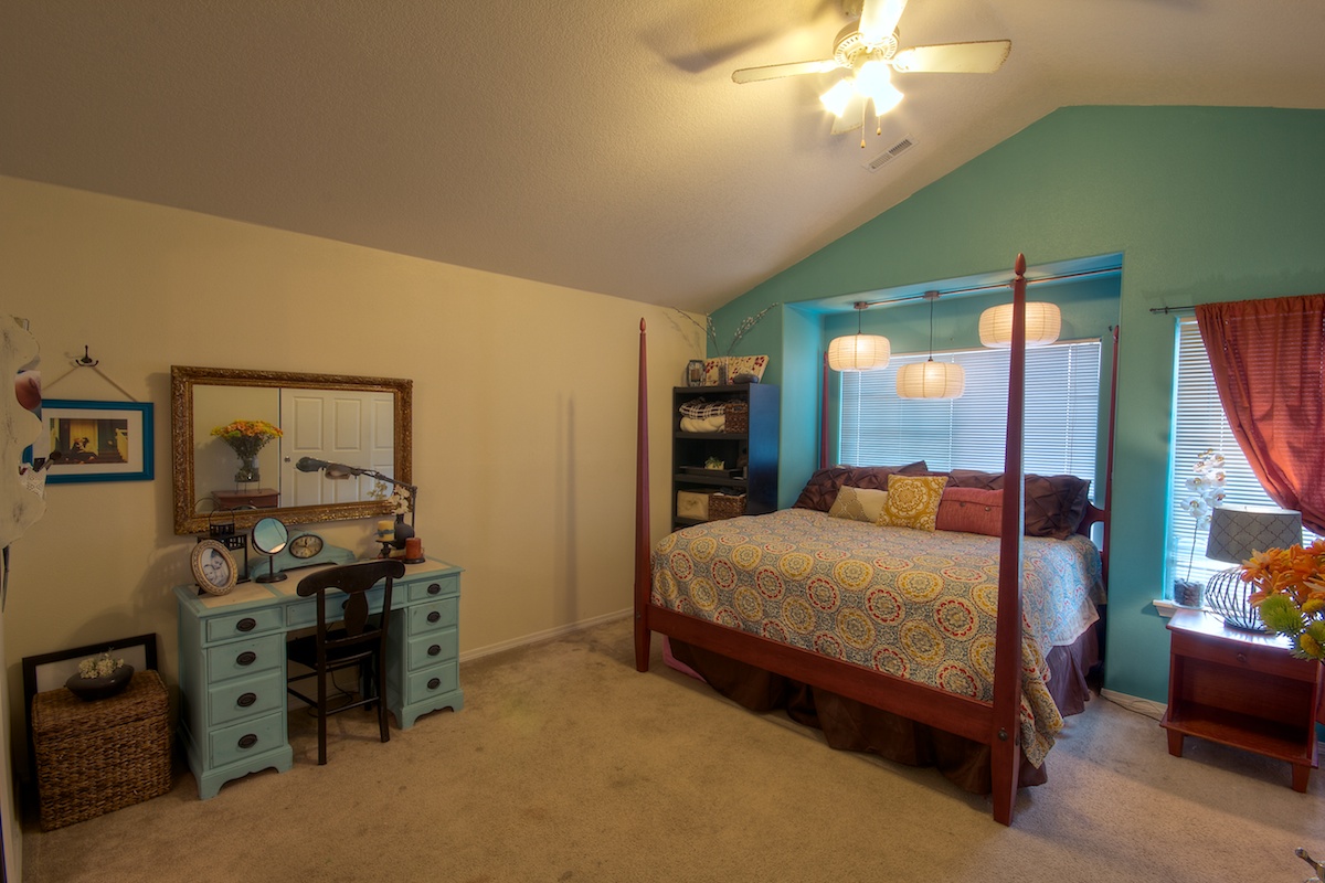 Master bedroom of a house for sale in Gresham, Oregon