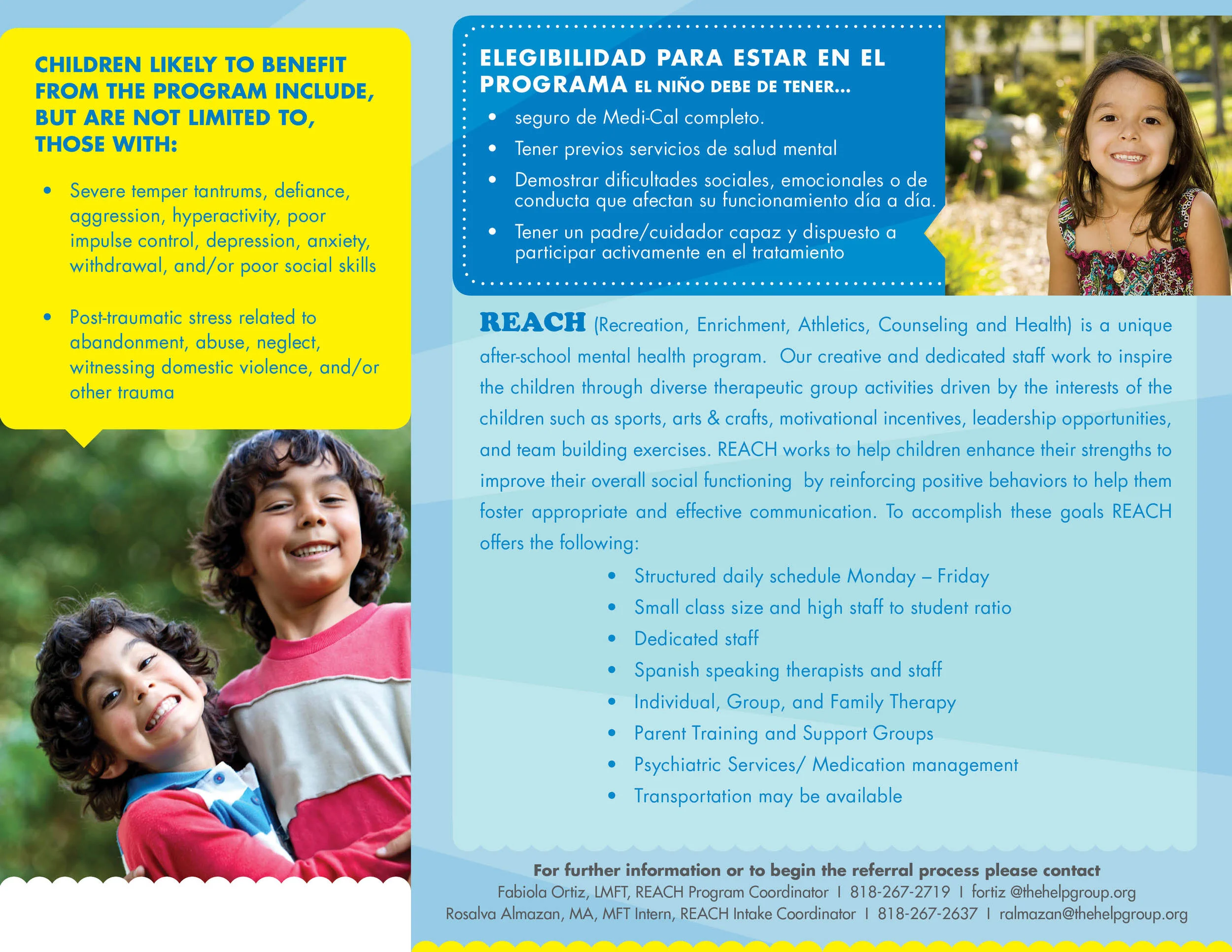 Reach Trifold - pg2 Inside spread