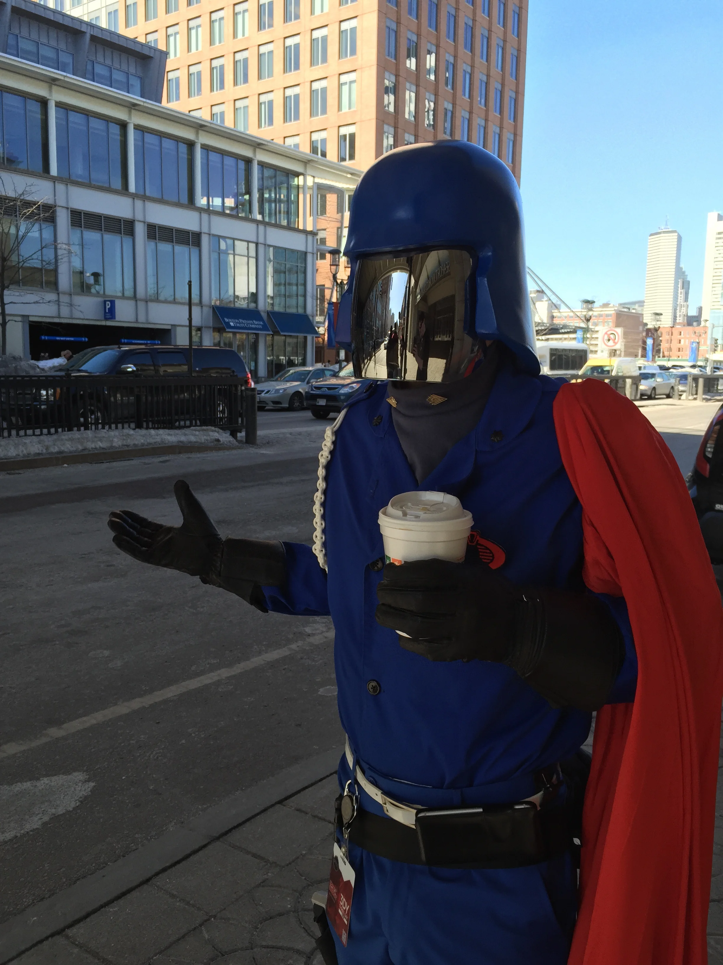 Cobra runs on Dunkin'