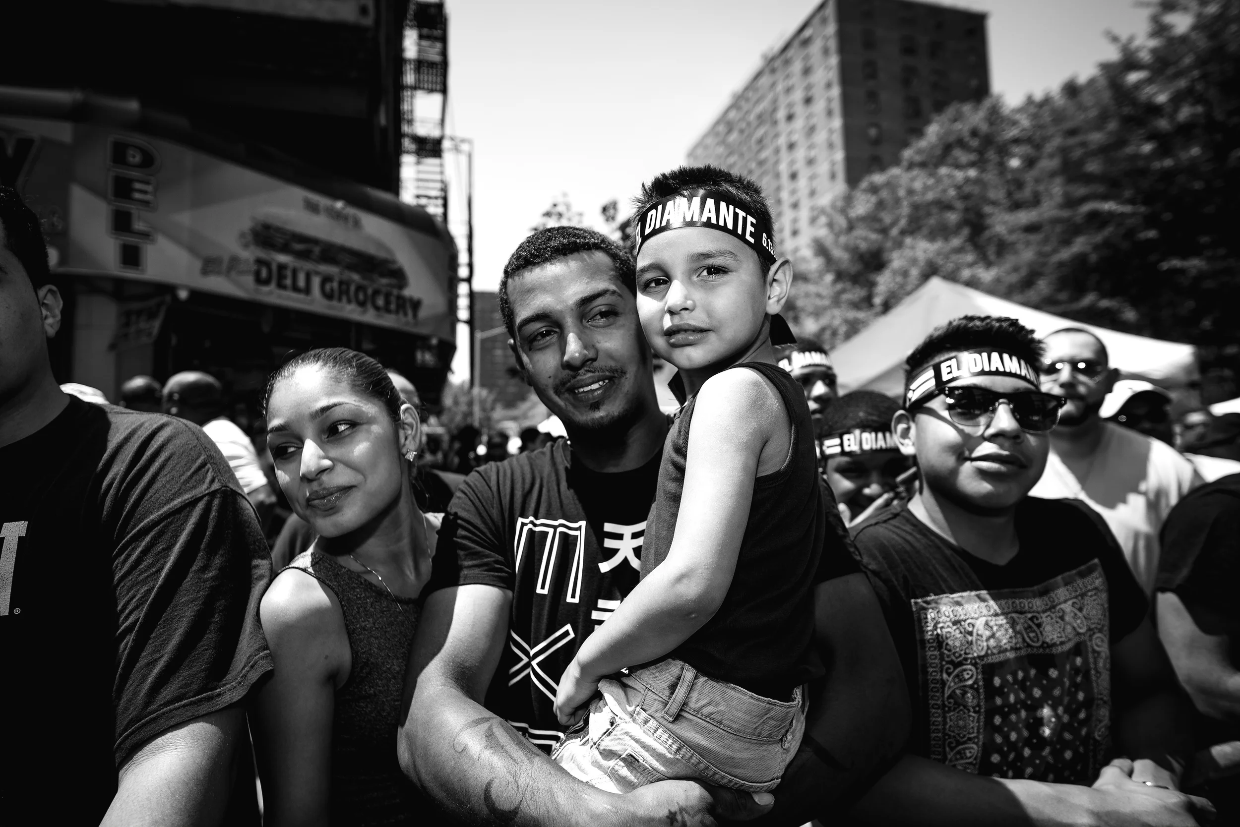  Felix " El Diamante " Verdejo at the Bronx Cultural Arts Festival in New York on Saturday May 30th 2015 promotes  his next fight against Ivan Najera (not shown) at the Madison Square Garden Theater on Saturday June 13, 2015. 