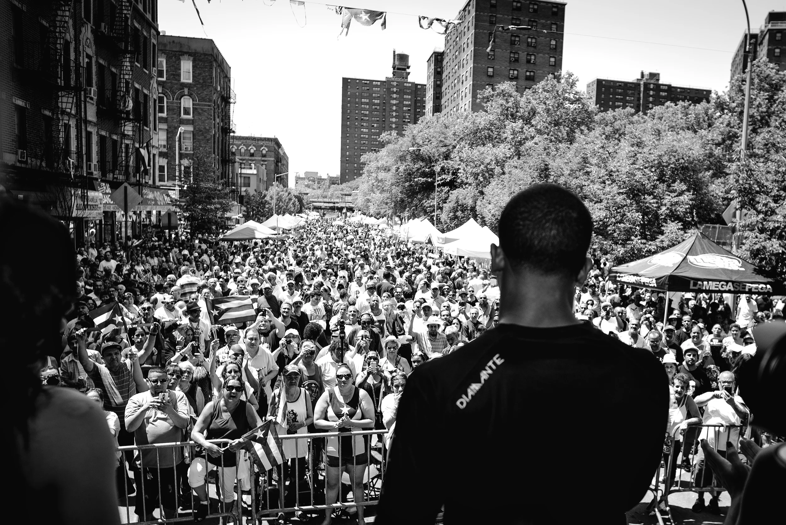  Felix " El Diamante " Verdejo at the Bronx Cultural Arts Festival in New York on Saturday May 30th 2015 promotes  his next fight against Ivan Najera (not shown) at the Madison Square Garden Theater on Saturday June 13, 2015. 