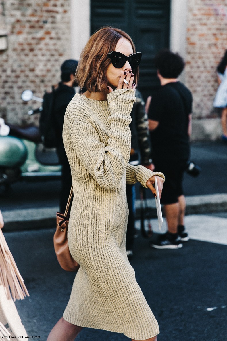 MFW-Milan_Fashion_Week-Spring_Summer_2016-Street_Style-Say_Cheese-Candela_Novembre-Knitted_Dress-Golden_Shoes-2-790x1185.jpg