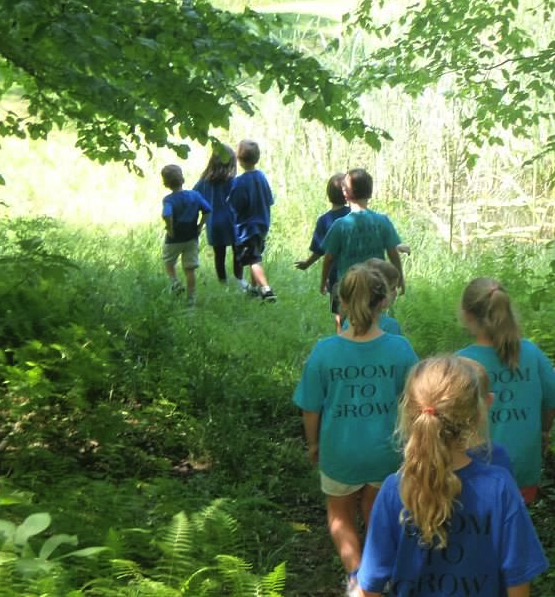 Exploring at Flanders Nature Center, Bethlehem