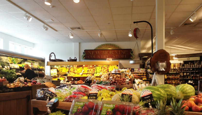 New Morning Market in Litchfield is the exclusive purveyor for Room To Grow's organic fruit, veggies, dairy, and dry goods.