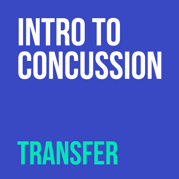 Webinar – Introduction to Concussion – Jan 2026 – Transfer Registration