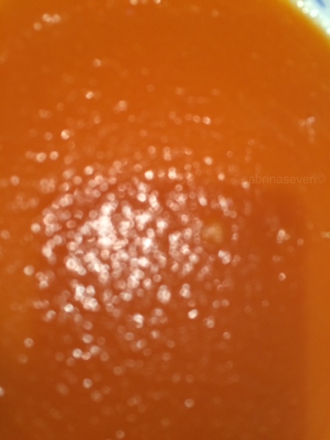 zuppa di carote Carrots soup